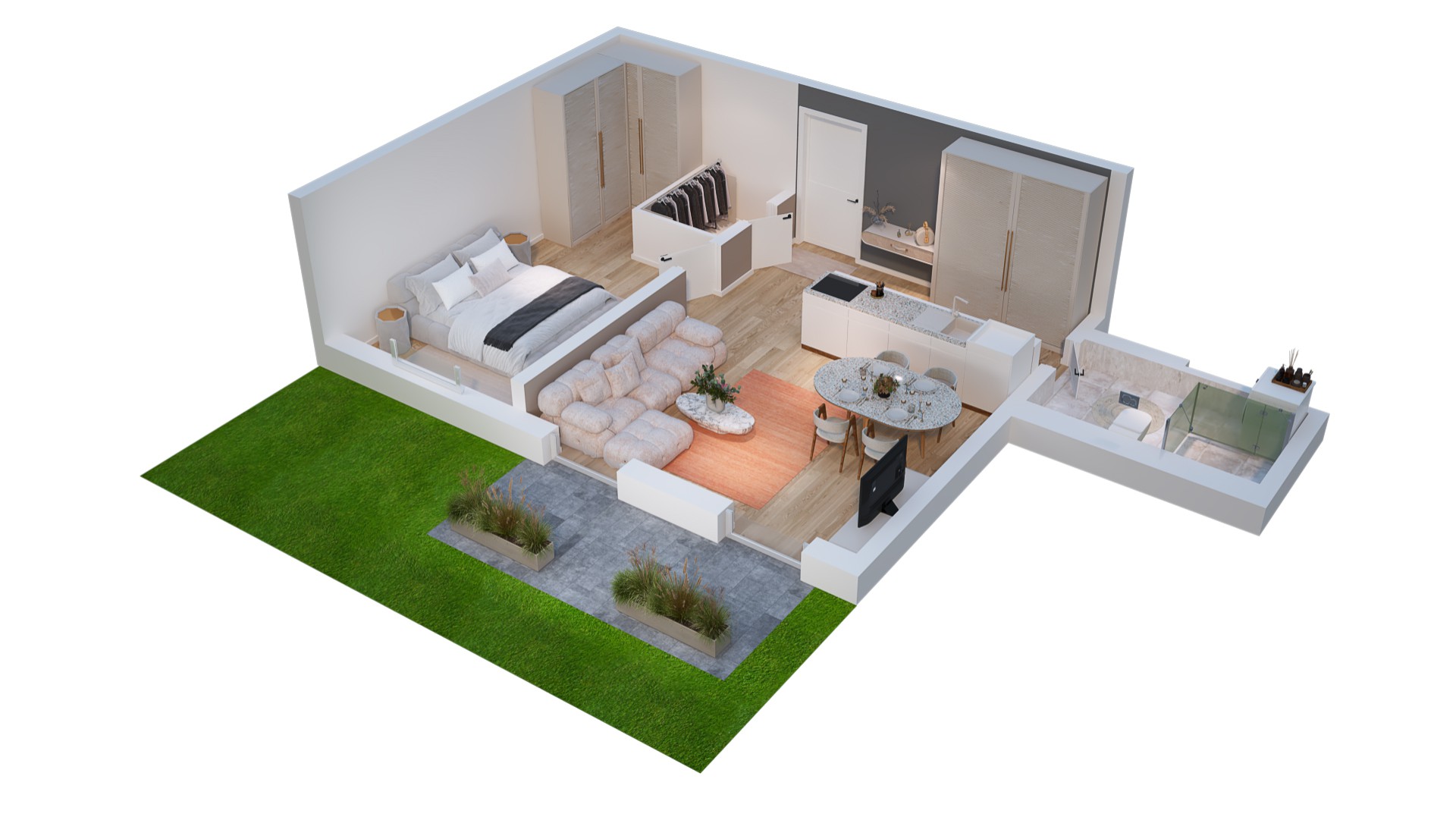 2-Zimmerwohnung EG